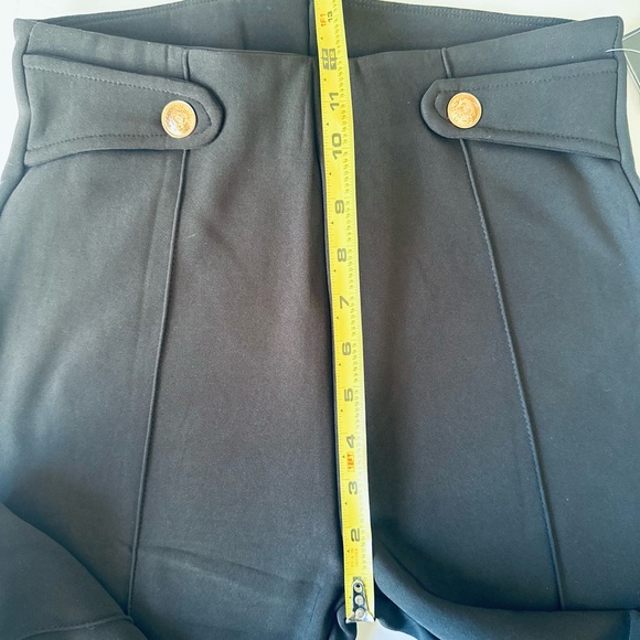 C-Mode Black Flared Pants Leggings Women’s Sz Medium Warm Inside - Picture 6 of 9